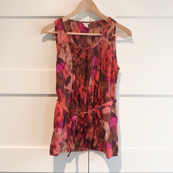 J. Crew Tops - J. Crew ikat silk top